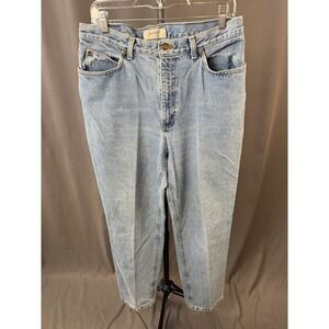 Vintage 90s Jones Sport High Waisted Mom Light Wash Jeans Women's Size 14
